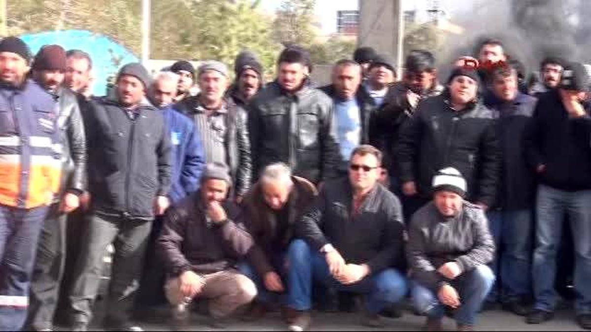 Ücretsiz İzne Gönderilen Santral İşçilerinin Eylemi Devam Ediyor