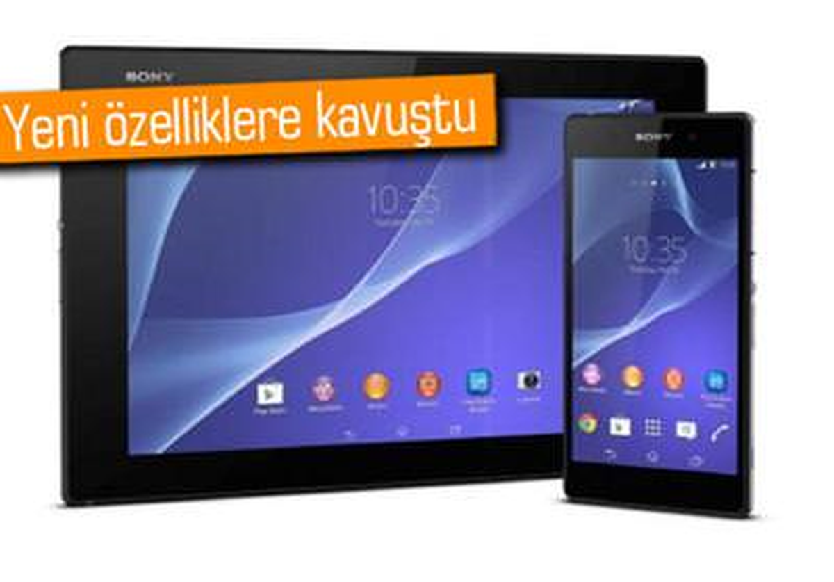 Sony Xperia Z2 ve Z2 Tablet\'e Android 4.4.4 Geldi