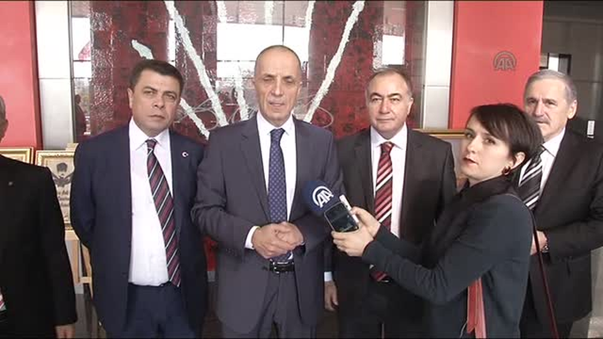 Türk-İş Heyetinden CHP\'ye Ziyaret