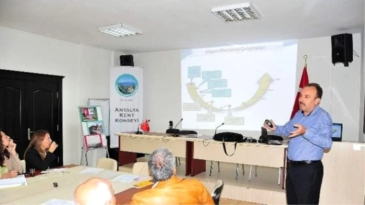 Antalya\'da "Şehircilik Sorunları ve Çözüm Önerileri" Toplantısı