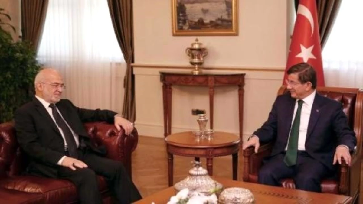 Başbakan Davutoğlu, Irak Dışişleri Bakanı Caferi\'yi Kabul Etti