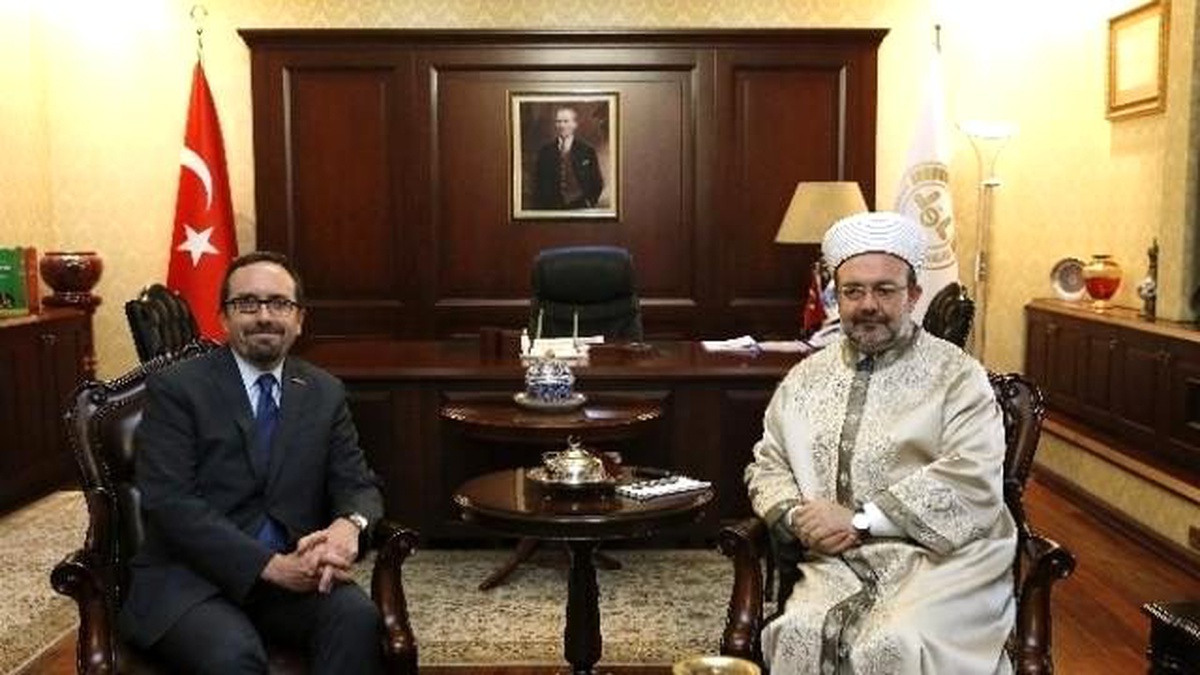 Görmez, ABD Büyükelçisi Bass ile Bir Araya Geldi