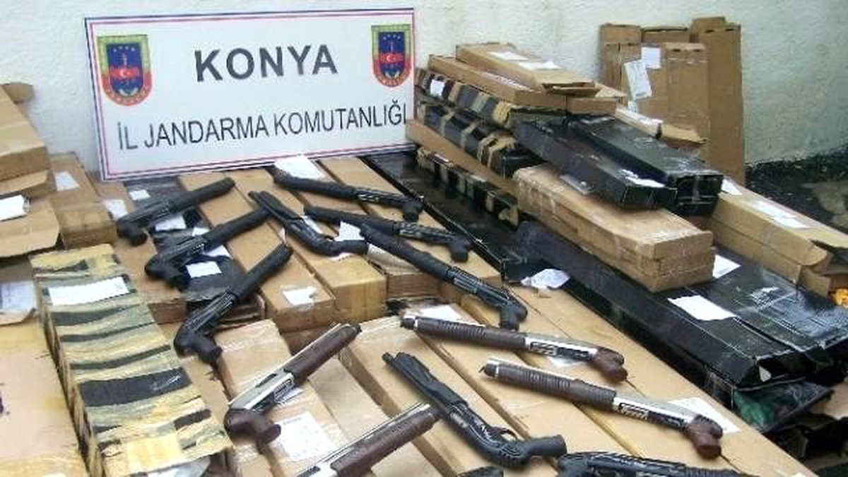 Kargo Araçlarıyla Taşınan Av Tüfekleri Ele Geçirildi