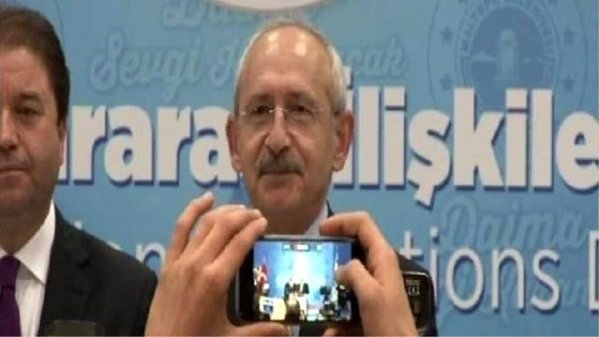 Kılıçdaroğlu, AB ve Uluslararası İlişkiler Merkezinin Açılışında