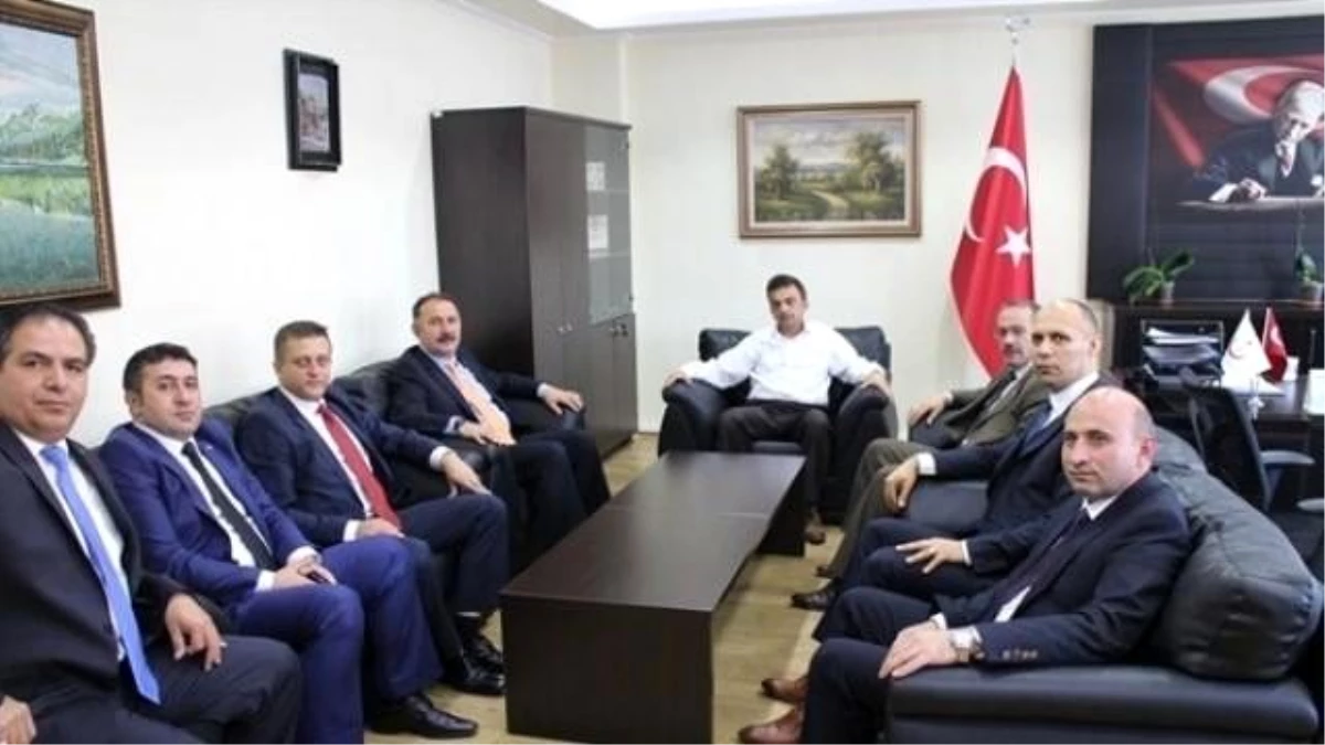 Mehmet Öz, Genel Sekreter Uyanık\'ı Ziyaret Etti
