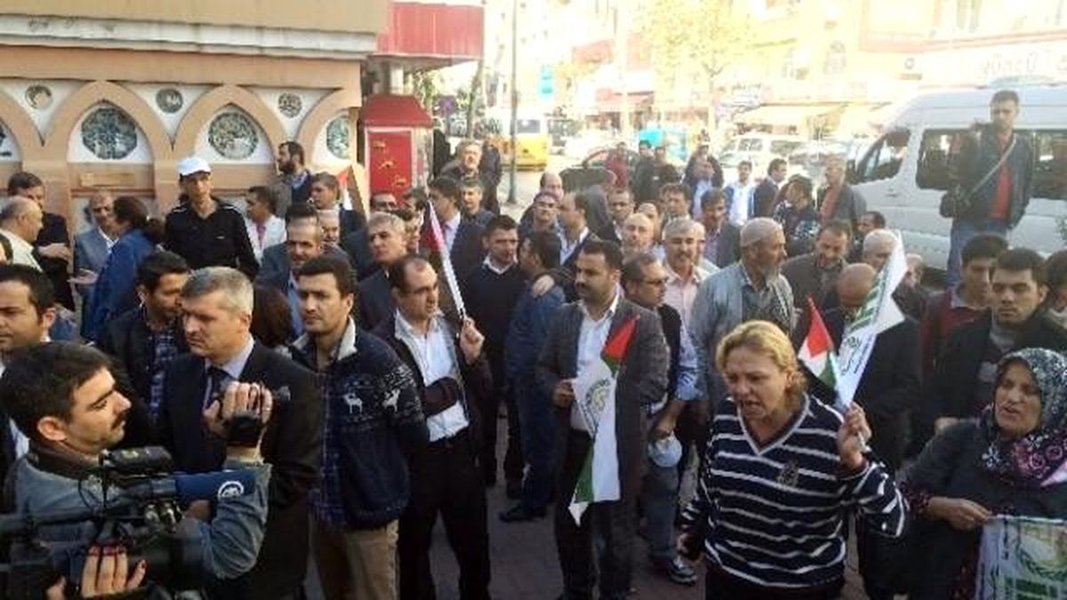 Mersin\'de İsrail Protestosu