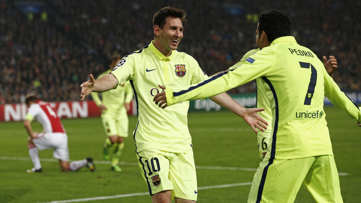 Şampiyonlar Ligi F Grubu: Ajax 0-2 Barcelona