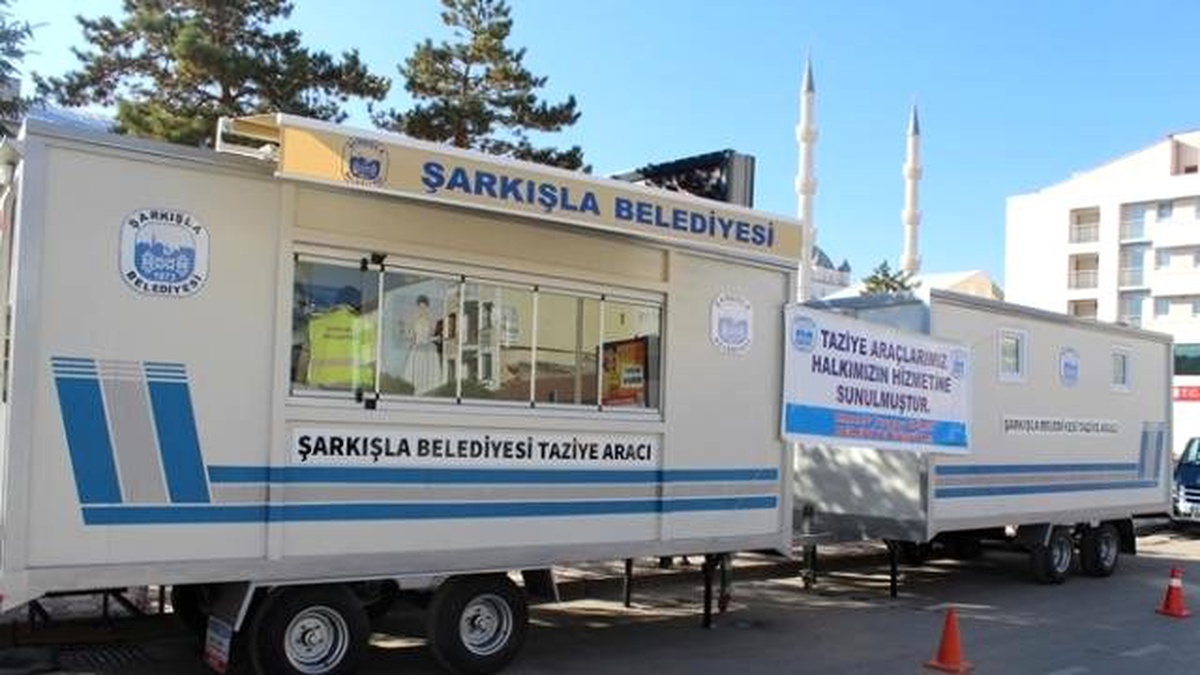 Şarkışla Belediyesi Taziye Konteynerlerini Hizmete Sundu