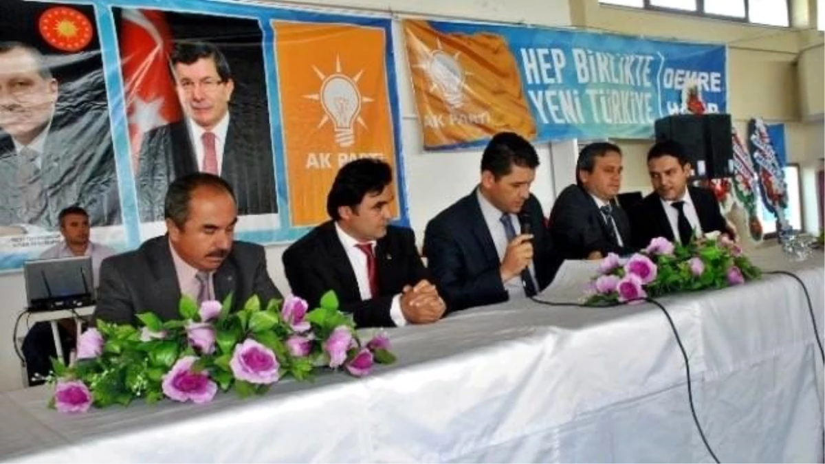 AK Parti Antalya\'da Seçimlere Demre\'den Başladı
