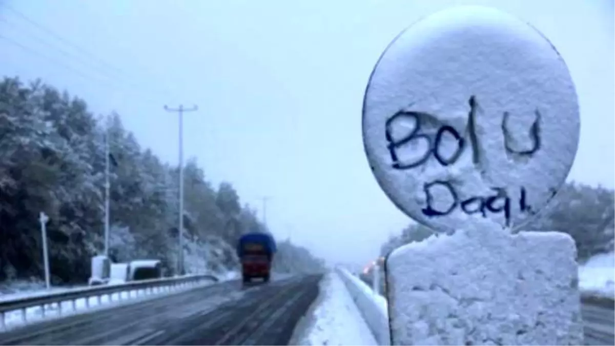 Bolu Dağında Kış Hazırlıkları Tamamlandı