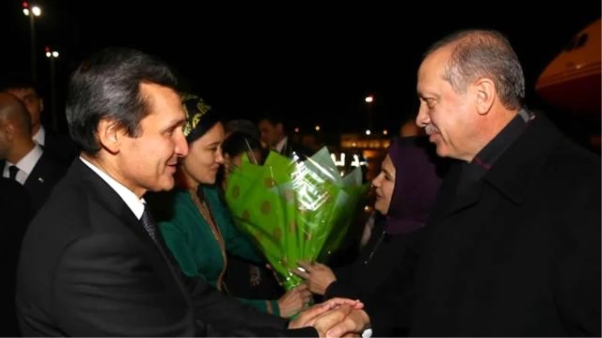 Cumhurbaşkanı Erdoğan, Türkmenistan\'da