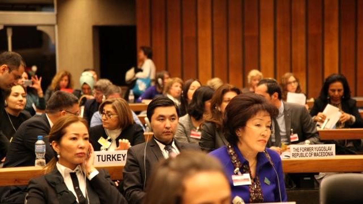 Fatma Şahin BM\'de Suriyelilerin Sorunlarını Anlattı