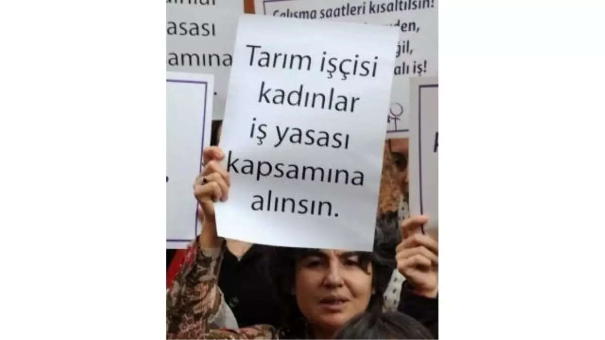 Kadınların İş Kazası Protestosu