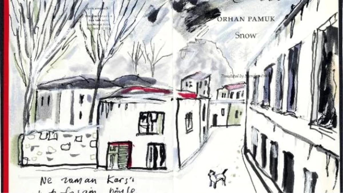 Orhan Pamuk\'tan Kar kitabına Özel Tasarım