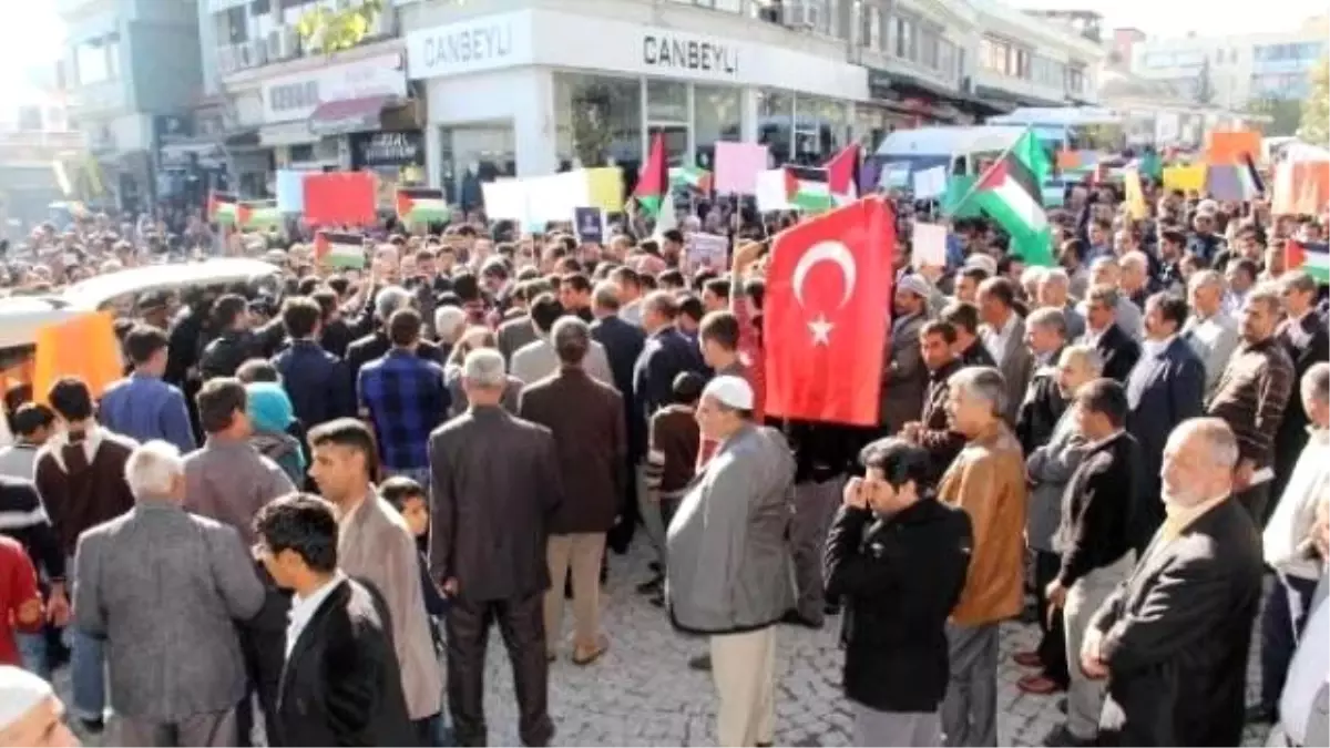 Şanlıurfa\'da İsrail Protestosu