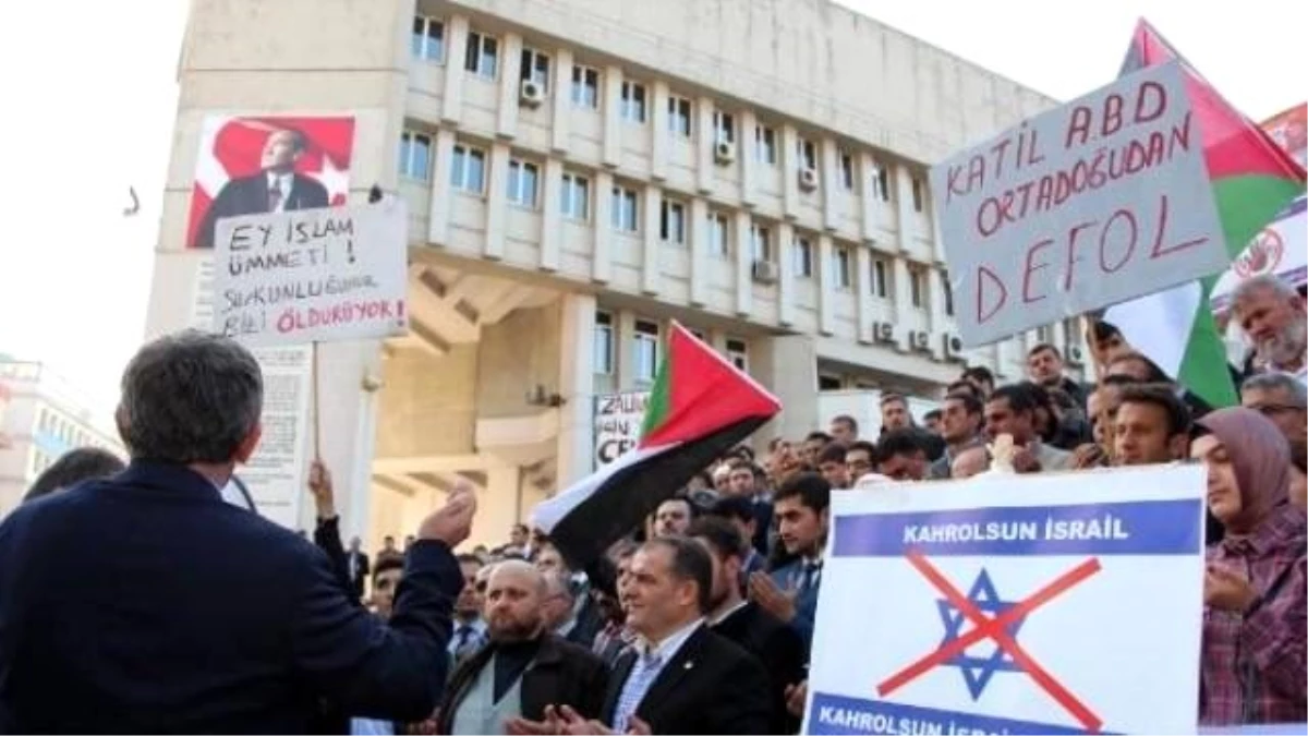 Zonguldak\'ta İsrail Protestosu