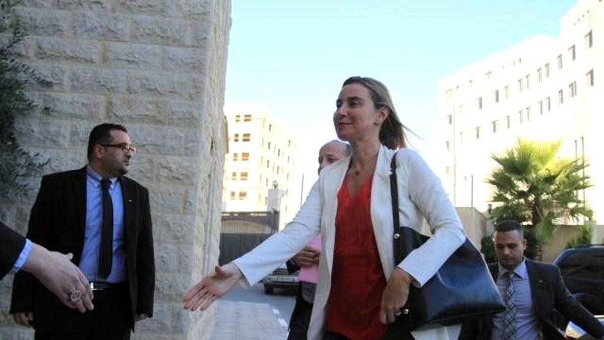 AB Dış İlişkiler Yüksek Temsilcisi Mogherini Ramallah\'ta