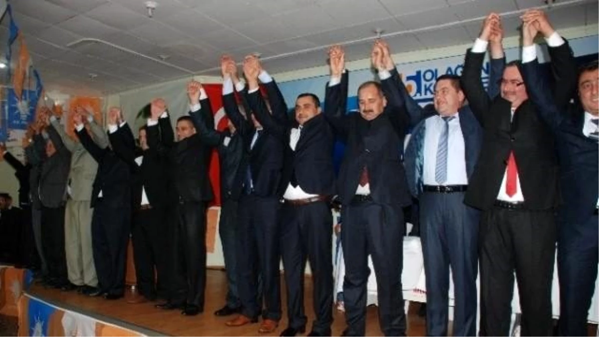 AK Parti Bayramiç\'te 5. Olağan Kongresini Yaptı