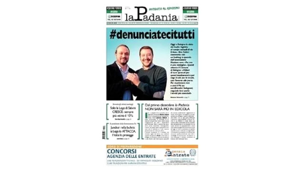 İtalya\'da Bir Gazete Daha Mali Krizden Dolayı Kapanıyor