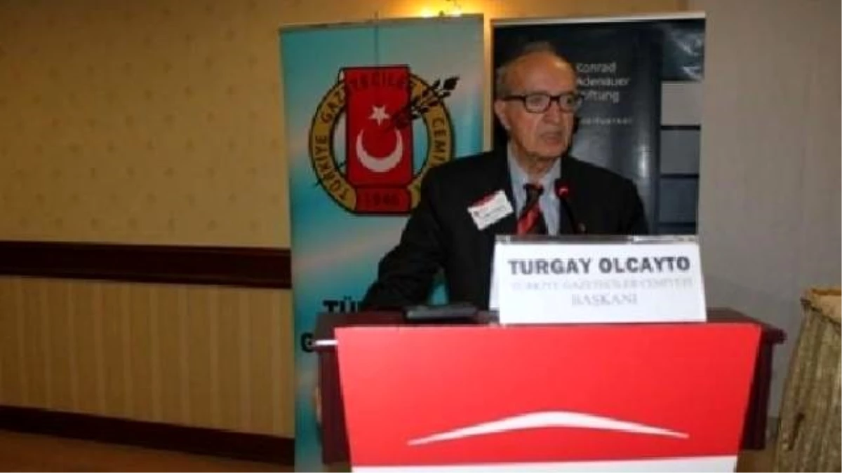 Tgc Başkanı Turgay Olcayto: Akreditasyon, Gazetecilik Faaliyetini Engelliyor