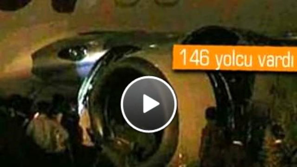 Uçak Kalkarken Sığıra Çarptı!