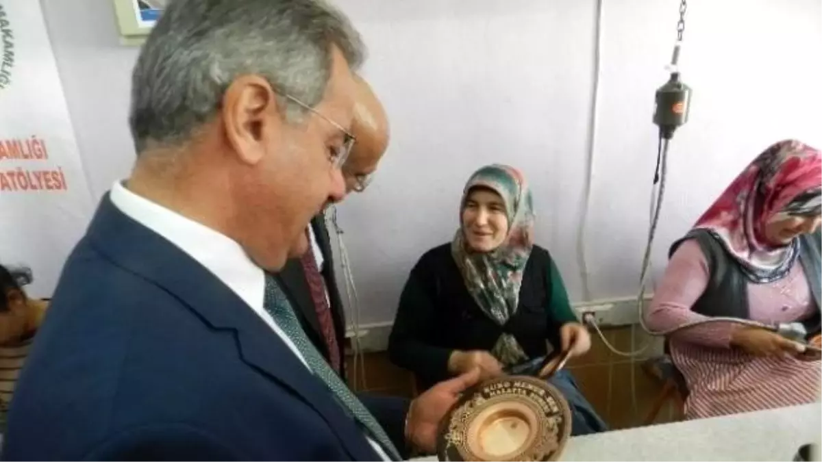 Bakır-Ahşap İşleme Atölyeleri 150 Bin Lira Ciro Yaptı