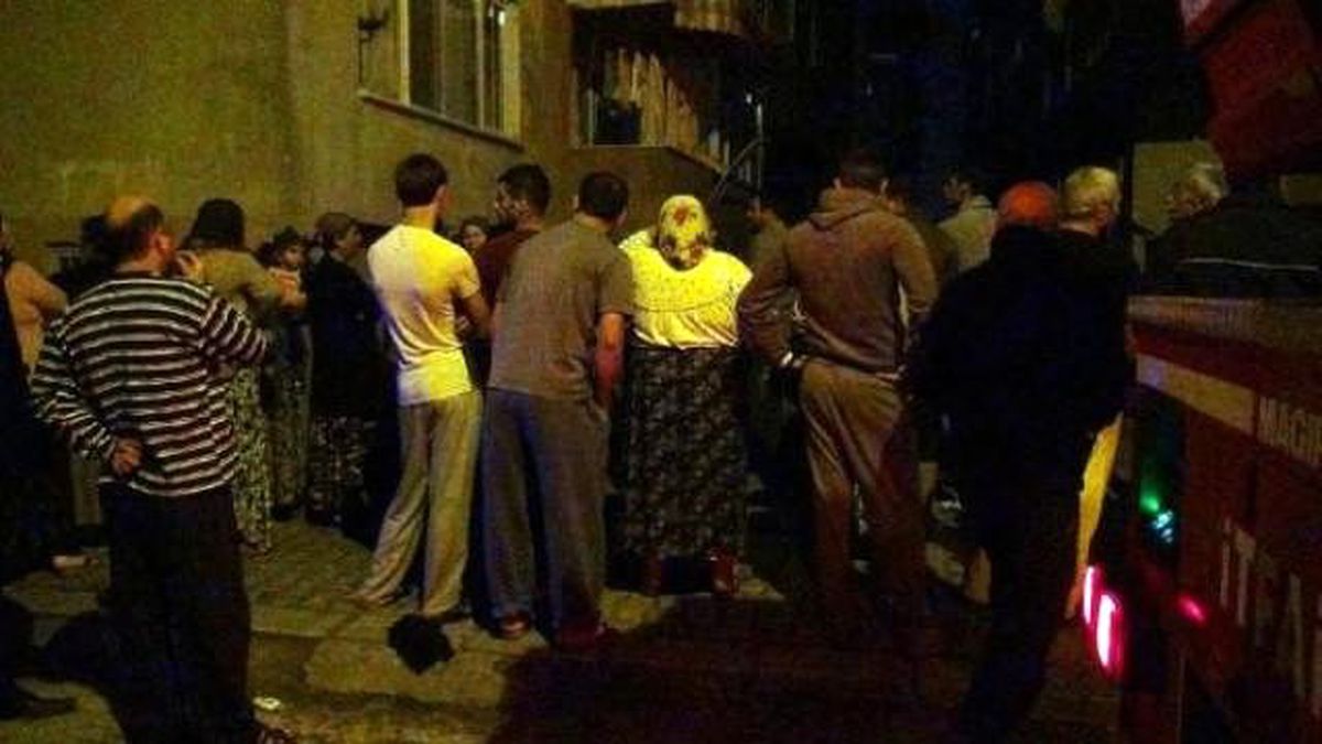 Apartmanda Yangın Paniği