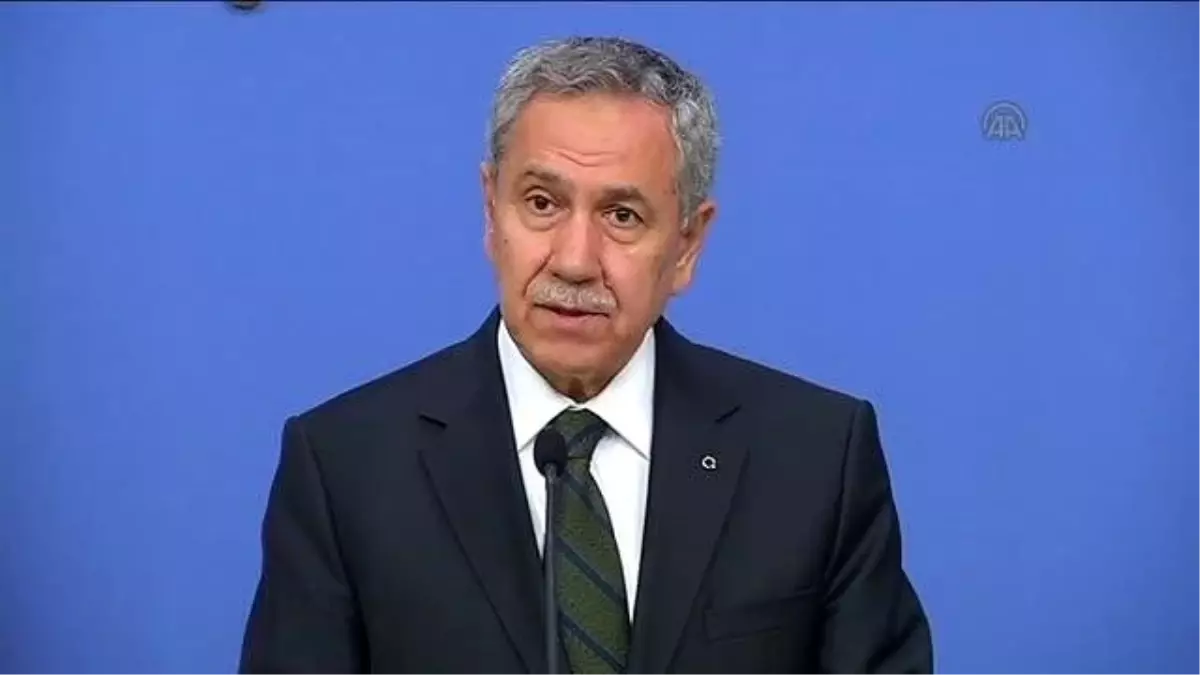 Bülent Arınç: Danıştay Kararının Gereği Yerine Getirilecek