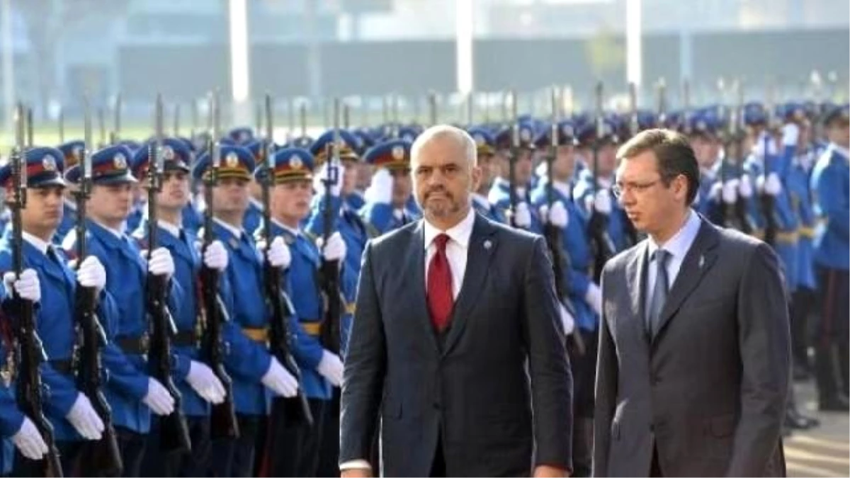 Arnavutluk Başbakanı Edi Rama, Belgrad Ziyaretinde