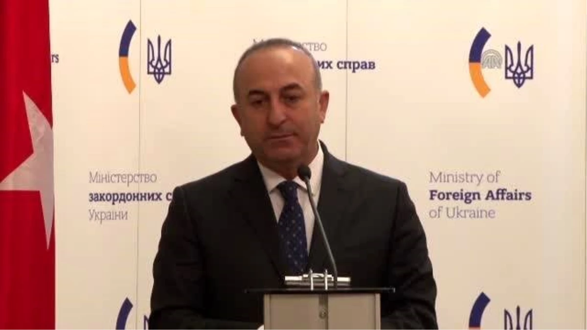 Dışişleri Bakanı Çavuşoğlu Ukrayna\'da (3)