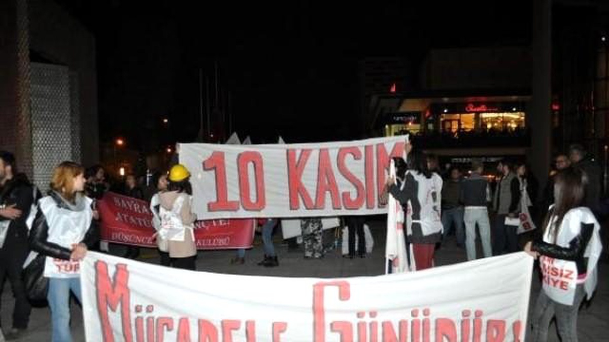 Kayseri\'de Tgb\'lilerden \'Atatürk Yürüyüşü\'