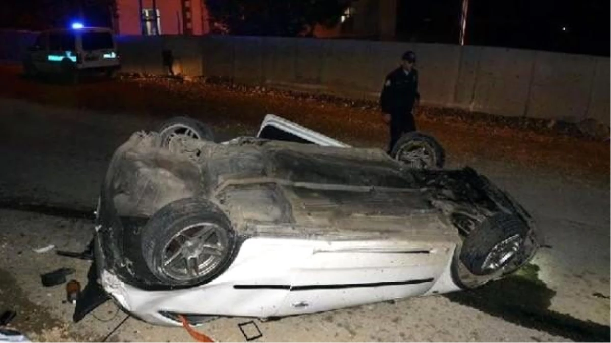 Kastamonu\'da Otomobil Takla Attı: 1 Yaralı