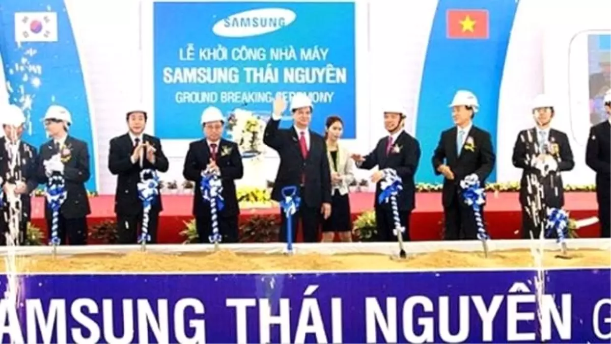 Samsung, 3 Milyarlık Fabrika İçin Vietnam\'ı Seçti