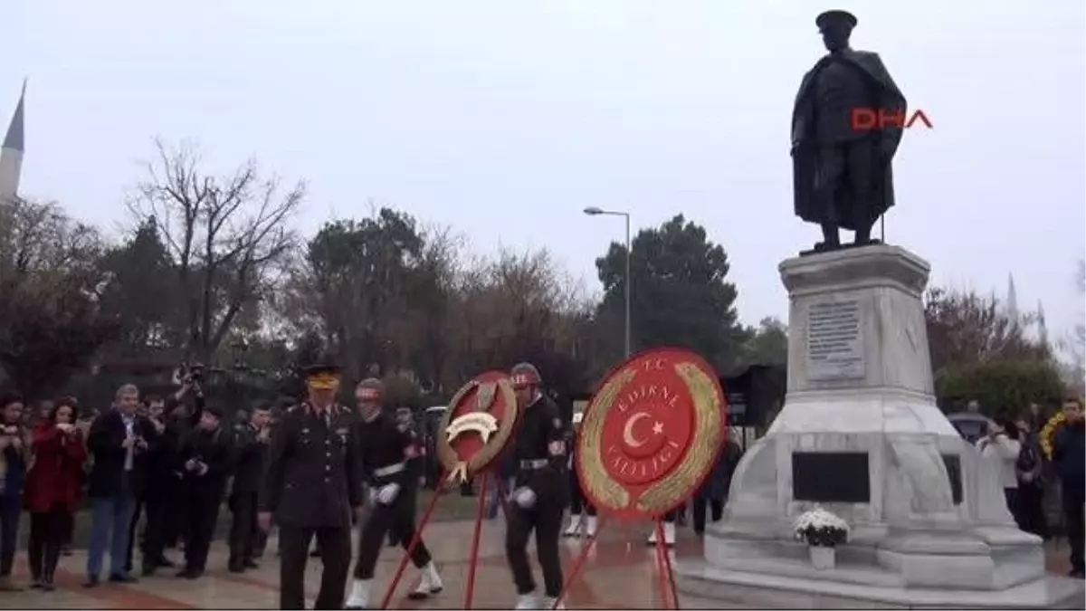 Trakya?da 10 Kasım Atatürk?ü Anma Törenleri