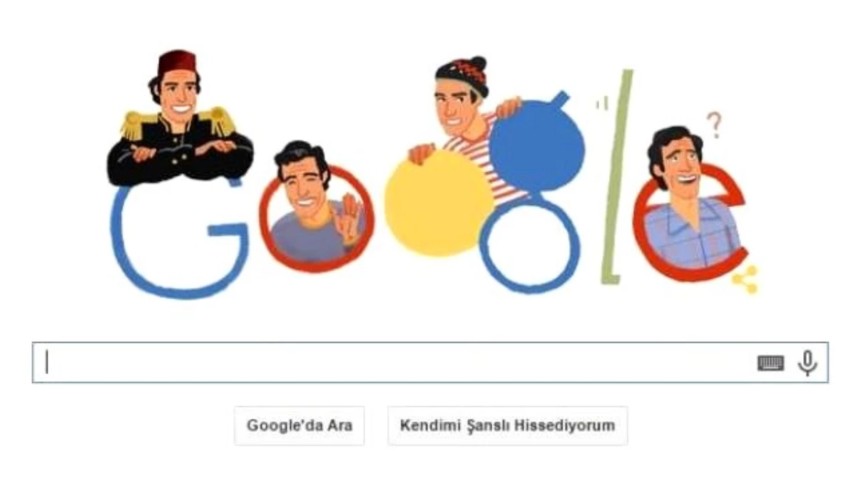 Google, Kemal Sunal\'ı Unutmadı