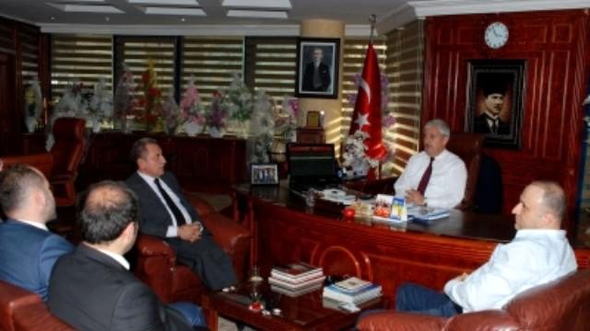 CLK Akdeniz Elektrik\'ten Kumluca Belediyesine Ziyaret