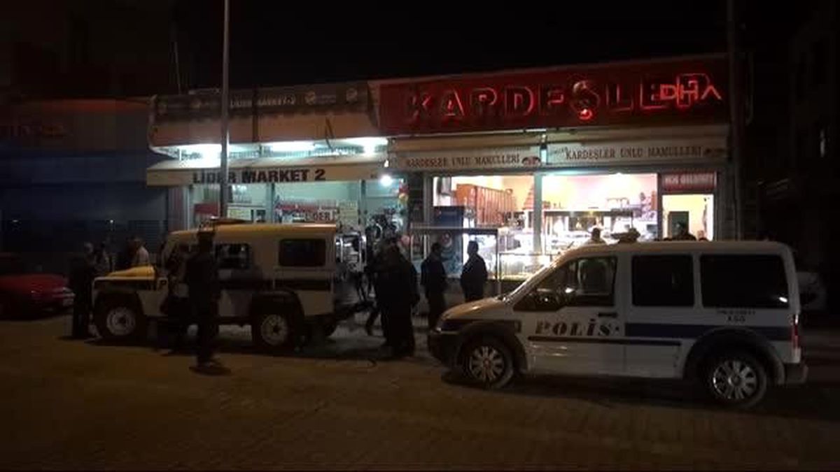 Markette Silahlı Soygun