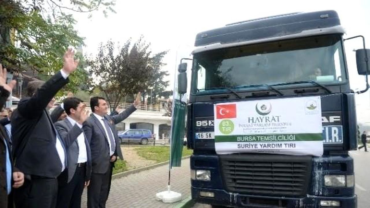 Suriye\'ye Kışlık Malzeme Yardımı