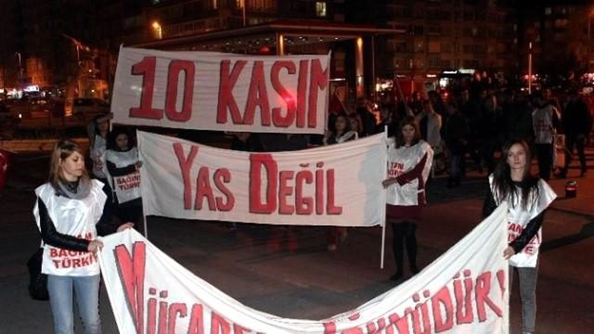 TGB Kayseri, \'10 Kasım İçin Yürüdü\'