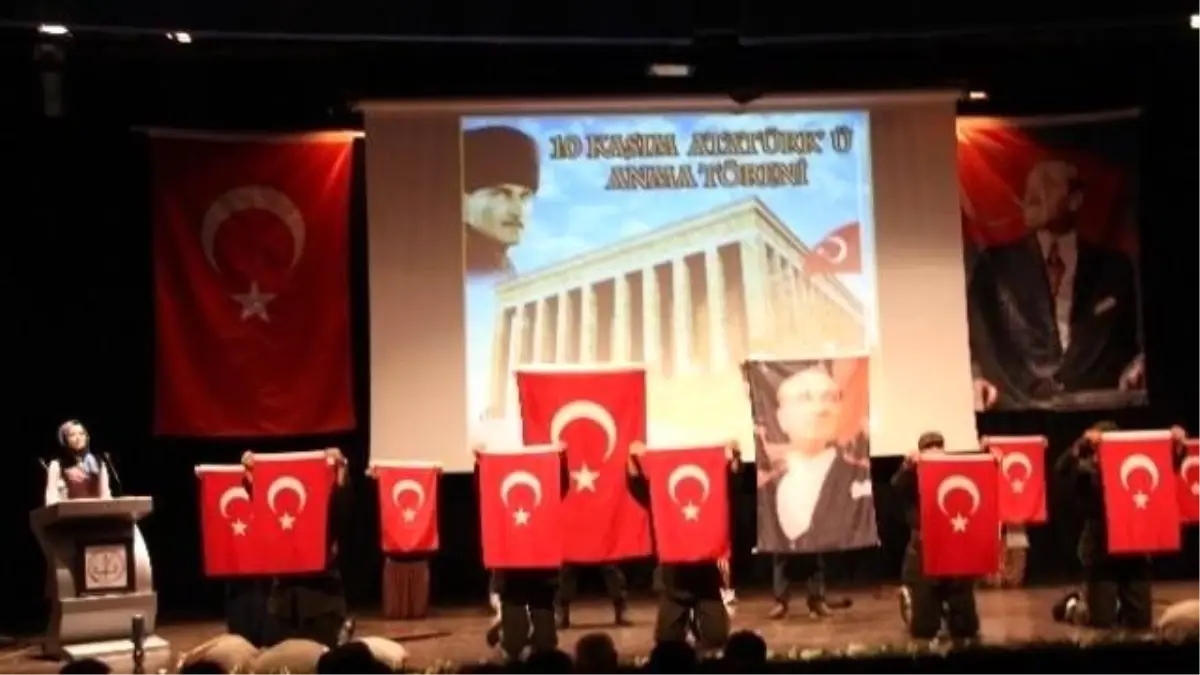 Ulu Önder Atatürk Saygı ile Anıldı