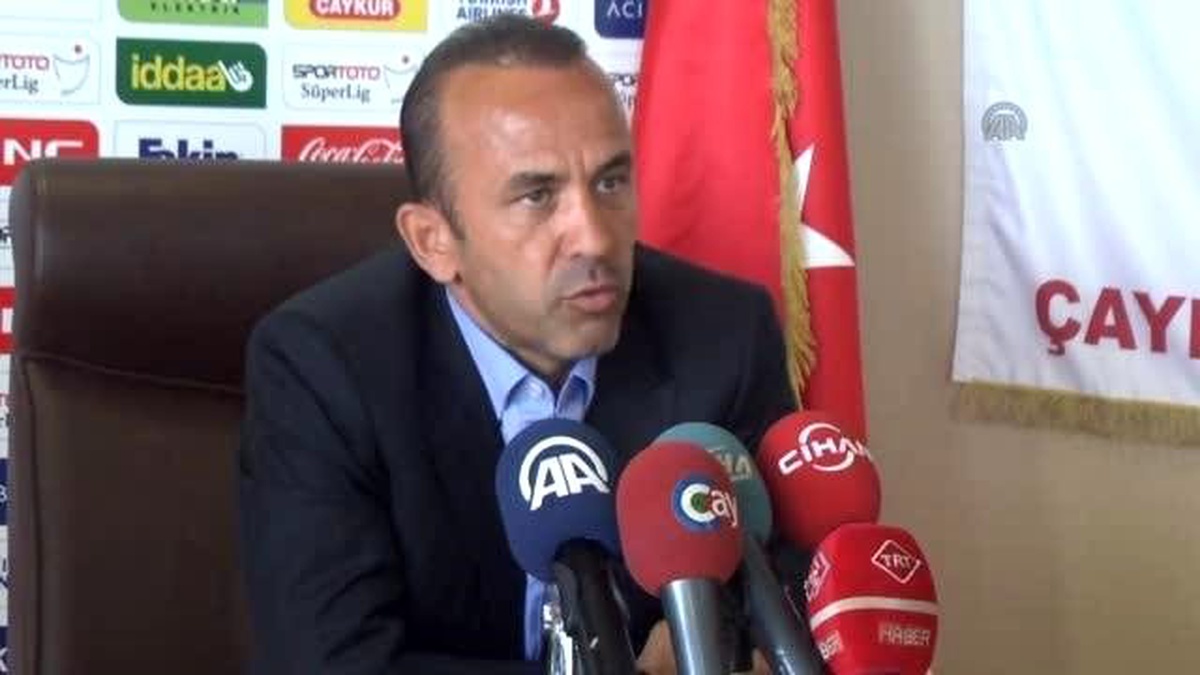 Çaykur Rizespor Yönetimi Özdilek\'ten Rapor Aldı