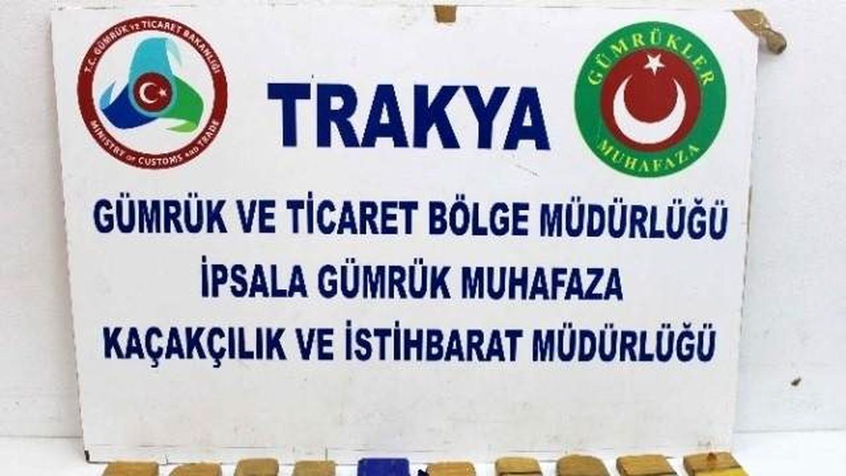İpsala Sınır Kapısında 10 Kilo Eroin Ele Geçirildi