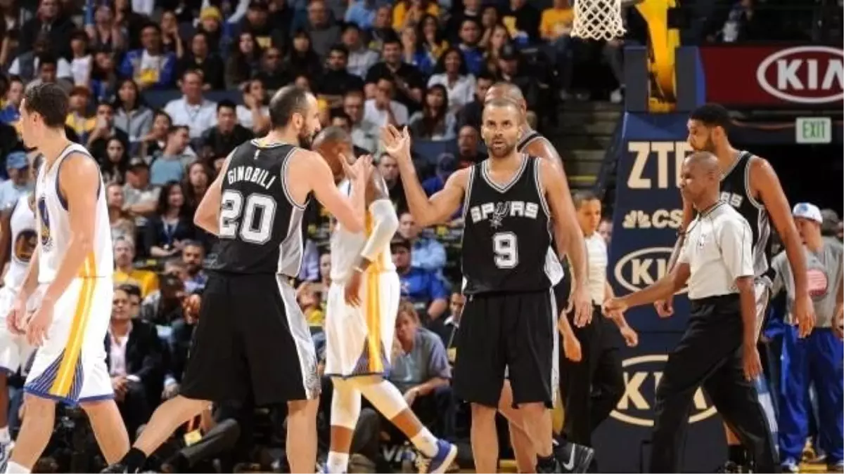 Warriors\'a Bir Darbe de Spurs\'ten