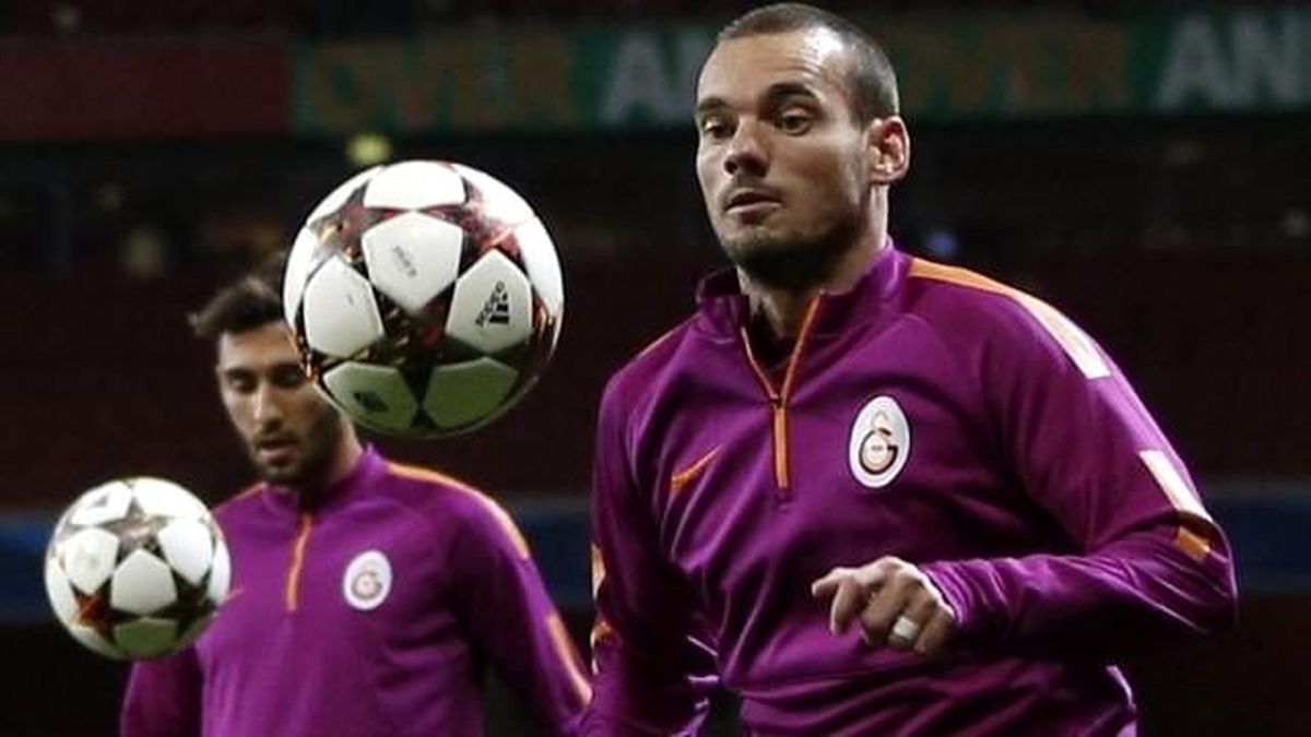 Wesley Sneijder: "Tek Amacım Galatasaray\'ı Şampiyon Yapmak"