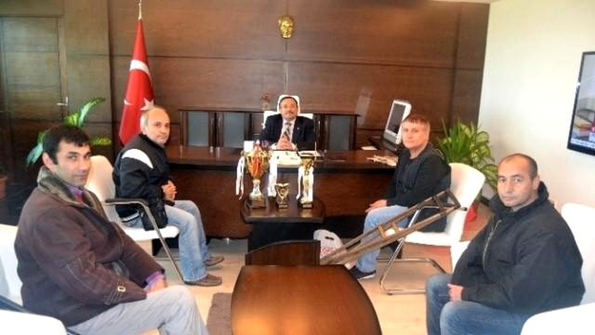 Besk Kaymakam Atlamaz\'ı Ziyaret Etti