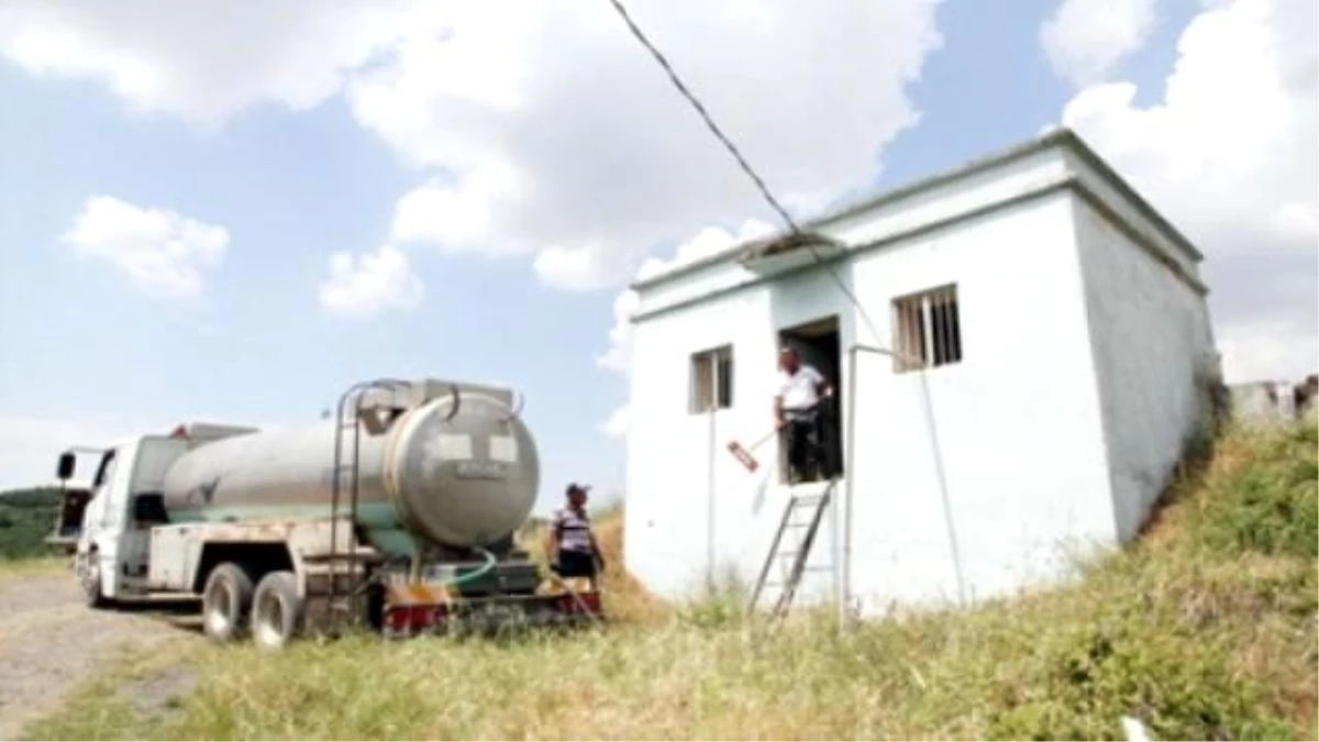 Hanönü\'nde Köylerin Su Depoları Temizleniyor