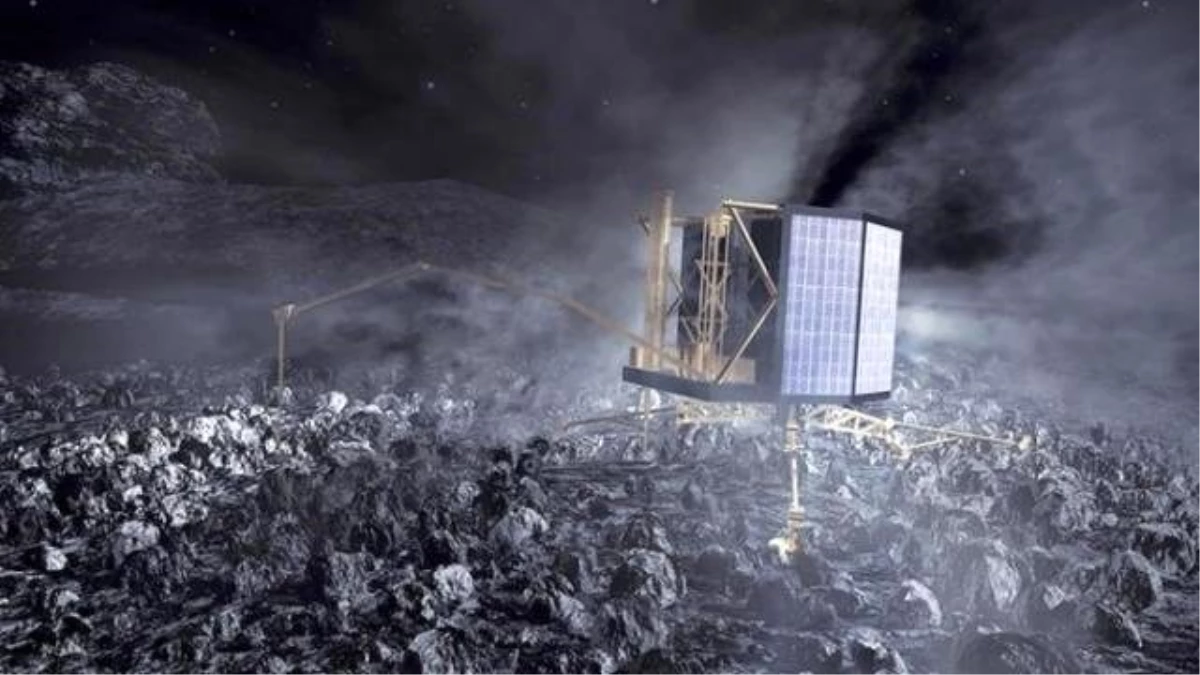 İnsanoğlu Rosetta ile İlk Kez Bir Kuyruklu Yıldızda