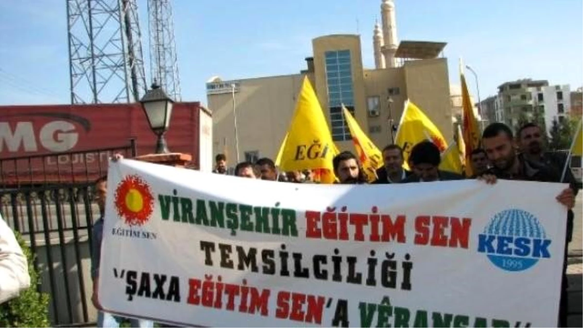 Viranşehir\'de Atama Protestosu