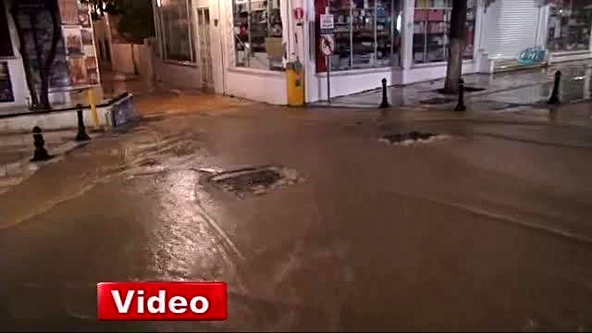 Bodrum Sular Altında! Vatandaş İsyan Etti