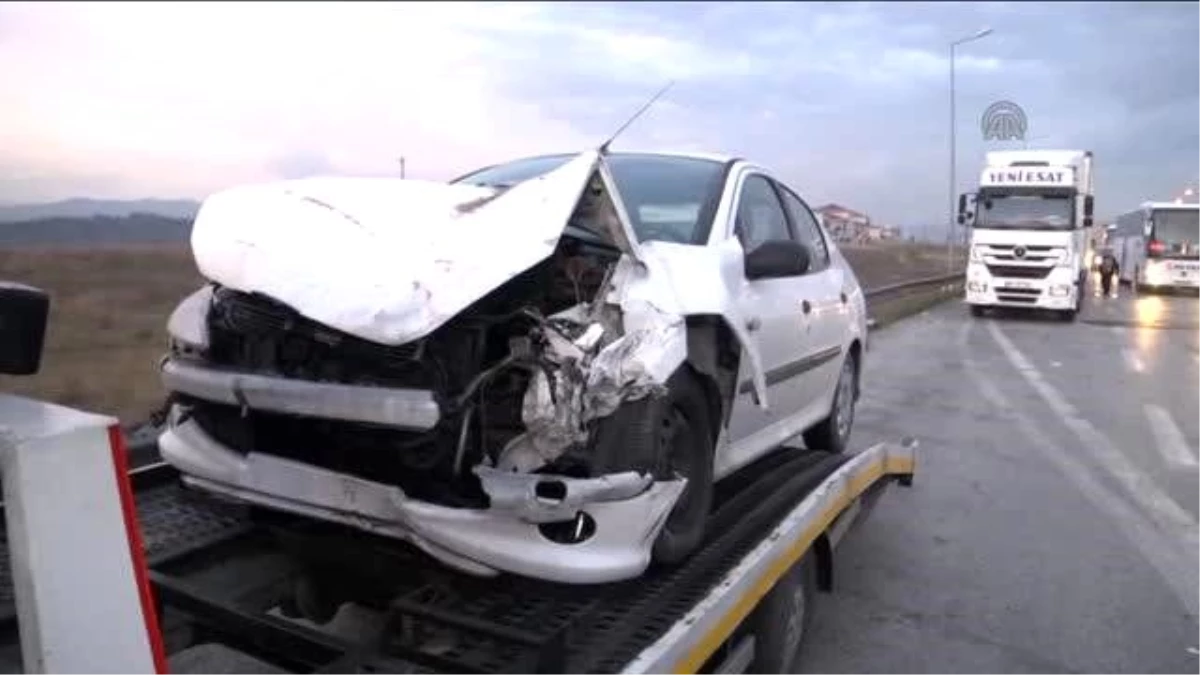 Bolu\'da Zincirleme Trafik Kazaları: 7 Yaralı